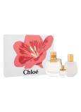 Chloé Nomade woda perfumowana 75 ml + woda perfumowana 5 ml + mleczko do ciała 100 ml, zestaw prezentowy dla kobiet