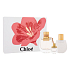 Chloé Nomade woda perfumowana 75 ml + woda perfumowana 5 ml + mleczko do ciała 100 ml, zestaw prezentowy dla kobiet