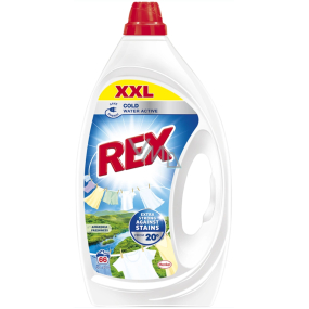 Rex Gel XXL Amazonia Freshness na bílé a barevné prádlo 66 dávek 2,97 l Rex Gel XXL Amazonia Freshness na bílé a barevné prádlo 66 dávek 2,97 l