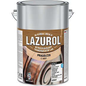 Lazurol Pragolesk C1037 nitrocelulozowy lak do drewna 4 l