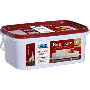 Het Brillant Q spełniająca piaskiem struktura według wałka, dekoracyjna dyspersyjna farba wewnętrzna, 5 kg