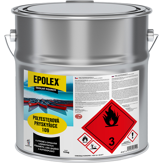 Epolex Polyester 109 + inicjator, żywica poliestrowa, 10 kg