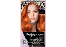 L'oreal Paris Préférence Vivid Colors barva na vlasy, Electric Mango 7.434