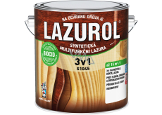 Lazurol 3w1 S1045 cienkowarstwowa lazura do drewna T027 meranti 2,5 l
