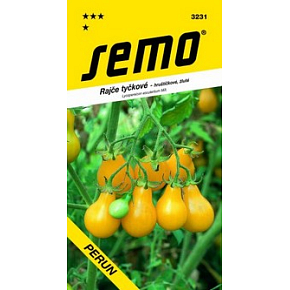 Semo Pomidor w tyczkach - gruszkowaty żółty Perun 0,2 g Semo Pomidor w tyczkach - gruszkowaty żółty Perun 0,2 g