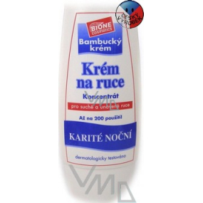 Bione Cosmetics Karité noční krém na ruce koncentrát 55 ml Bione Cosmetics Karité noční krém na ruce koncentrát 55 ml