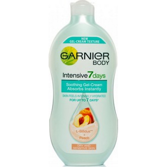 Garnier Intensive 7 days zklidňující gelový krém výtažek z broskve 400 ml