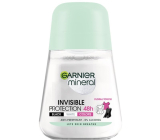 Garnier Mineral Invisible Black & White 48h kulíčkový antiperspirant deodorant roll-on pro ženy 50 ml