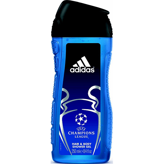 Adidas Champions League sprchový gel na tělo a vlasy pro muže 250 ml