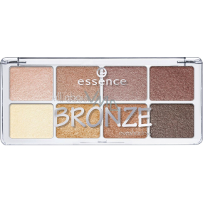 Essence All About Bronze Eyeshadow paletka očních stínů 01 Bronze 9,5 g