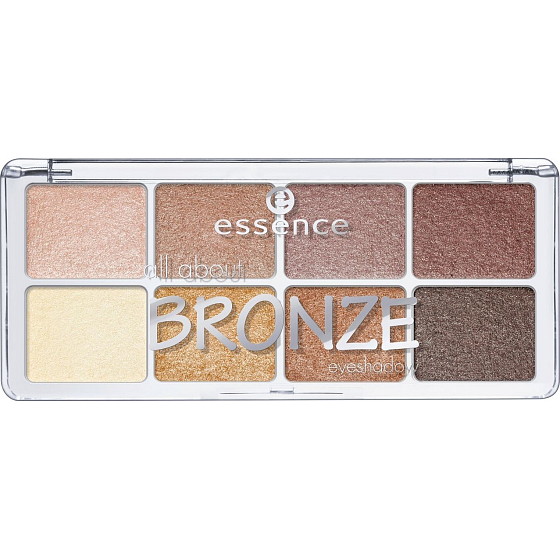 Essence All About Bronze Eyeshadow paletka očních stínů 01 Bronze 9,5 g