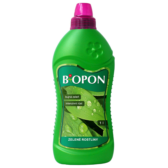 Biopon dla zielonych roślin płynny nawóz 1l