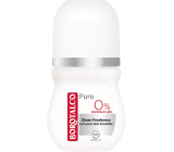 Borotalco Pure kulkowy antyperspirant dezodorant roll-on unisex 50 ml