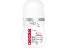Borotalco Pure kulkowy antyperspirant dezodorant roll-on unisex 50 ml