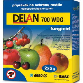 Agro Delan 700WDG přípravek na ochranu rostlin 2x5 g Agro Delan 700WDG přípravek na ochranu rostlin 2x5 g