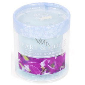 Heart & Home Něžné pohlazení Sojová vonná svíčka bez obalu hoří až 15 hodin 53 g