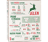 Jelen proszek do prania na bazie mydła, 60 prań, 3 kg