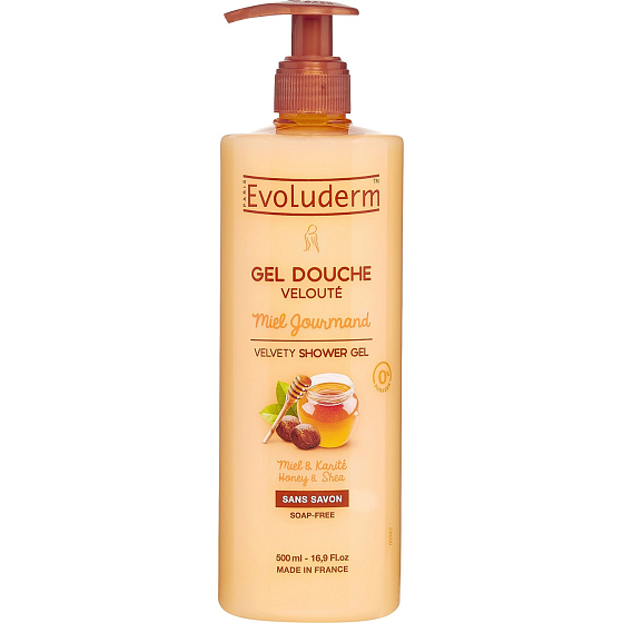 Evoluderm Miel Gourmand sprchový gel s medem a bambuckým máslem 500 ml