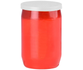 Admit Hřbitovní olejowa świeczka czerwona z żółtym wiórkiem 29 godzin 100 g