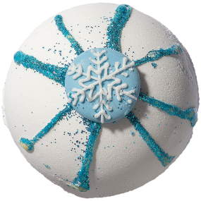 Bomb Cosmetics Ledová bomba - Ice Bomb Šumivý balistik do koupele 160 g