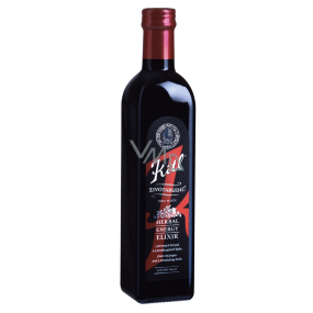 Kitl Životabudič sirup na povzbuzení, afrodiziakum pro muže, z červené zahuštěné hroznové šťávy, 5 bylin s povzbuzujícími účinky a s kotvičníkem zemním 250 ml