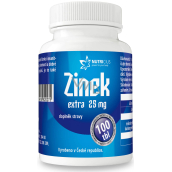 Nutricius Cynk Extra suplement diety, silny przeciwutleniacz, wspomaga prawidłowe funkcjonowanie układu odpornościowego, przyczynia się do płodności 25 mg 100 tabletek