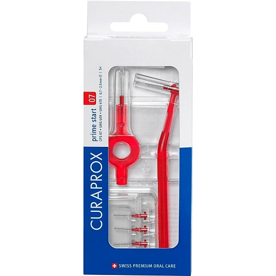 Curaprox CPS 07 Prime Start szczoteczki międzyzębowe 5 sztuk