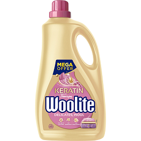 Woolite Keratin Therapy Delicate & Wool żel do prania, 3,6 l, 60 prań