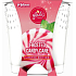 Glade Frosted Candy Cane s vůní vanilkového krému a peprmintu vonná svíčka ve skle, doba hoření až 32 hodin 129 g