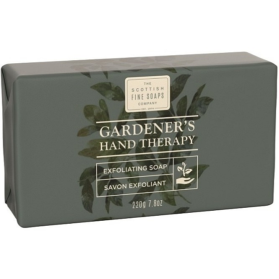 Scottish Fine Soaps Gardeners Therapy - Zahradnická terapie jemné peelingové mýdlo 220 g