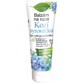 Bione Cosmetics Kozia serwatka balsam do rąk dla wrażliwej skóry 205 ml