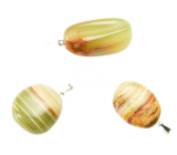 Aragonit Troml półszlif naturalny kamień, 2,2-3 cm, 1 sztuka