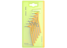 Spokar XML 0,7 mm szczoteczki międzyzębowe 6 sztuk + osłona 1 sztuka