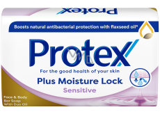 Protex Plus Moisture Lock Sensitive nawilżające mydło do rąk dla skóry wrażliwej 90 g
