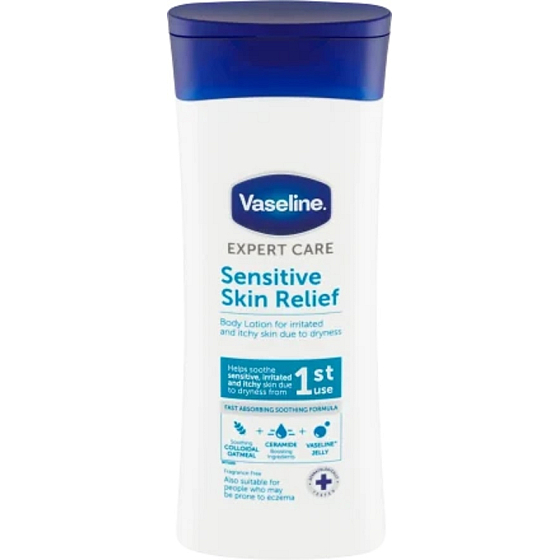 Vaseline Skin Relief mleczko do ciała dla wrażliwej skóry 400 ml