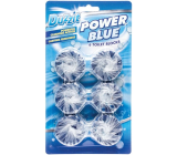 Duzzit Power Blue Blok WC do spłuczki 6 szt