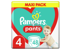 Pampers Pants Maxi pack rozmiar 4, 9 - 15 kg pieluchy 48 sztuk