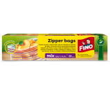 Fino Zipper zamykane torby mix rozmiarów (10x0,5L / 10x1L / 5x2,5L) 25 sztuk