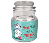 VNC mini świeczka NLW 0001 Zimę przetrwam… CZ