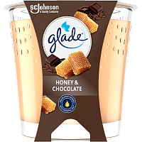 Glade świeca zapachowa Honey & Chocolate, 112 g