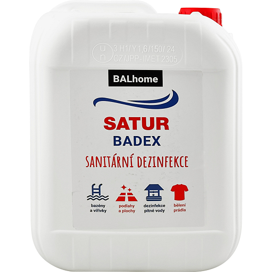 Satur Badex środek wybielający i dezynfekujący 5 l