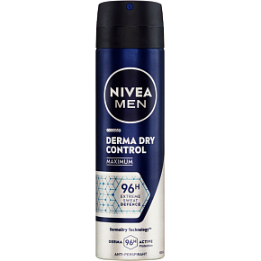 Nivea Sprej antiperspirant Men Derma Dry Control 150ml