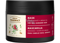 Green Pharmacy Granátové jablko maska pro suché a poškozené vlasy 300 ml