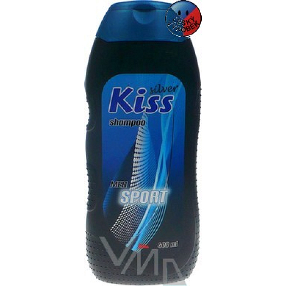 Mika Kiss Silver for Men Sport šampon na vlasy 400 ml