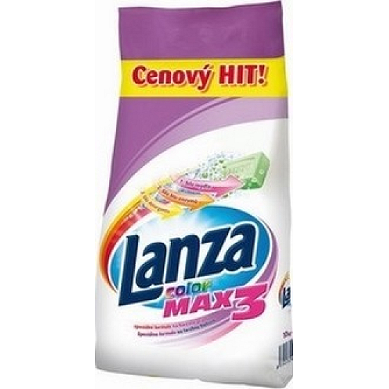 Lanza Max3 Color prací prášek na barevné prádlo 8,5 kg