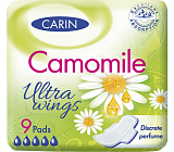 Carin Ultra Wings Kamille damskie wkładki, 9 sztuk
