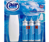 Air Menline Marine Wave Happy Odświeżacz powietrza komplet spray + wkłady 3 x 15 ml