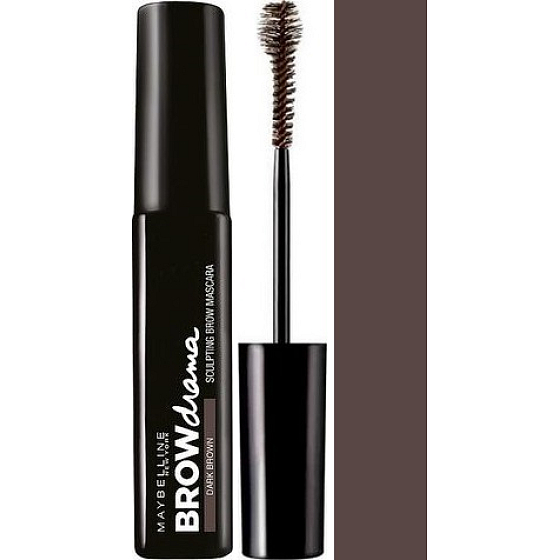 Maybelline Brow Drama Sculpting Brow řasenka na obočí Dark Brown 7,6 ml