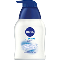 Nivea Creme Soft kremowe mydło w płynie z dozownikiem, 250 ml