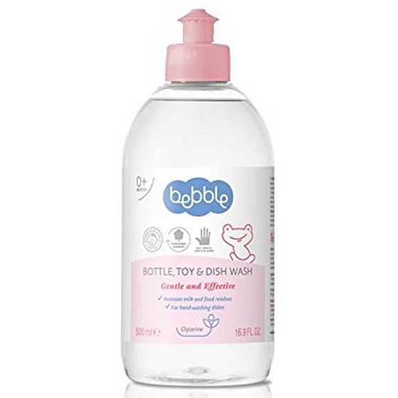 Bebble Mycí prostředek na lahvičky, hračky a nádobí pro děti 500 ml